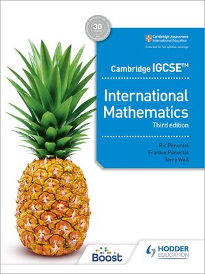 cover image of Cambridge IGCSE International Mathematics
